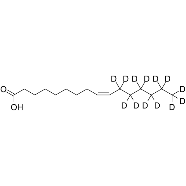 9-十六烯酸-[[D13](棕榈油酸)