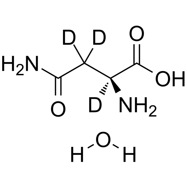 L-Asparagine-2,3,3-d3H2O赛可锐 现货 质谱代谢 同位素示踪2483831-59-8