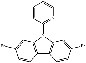 2,7-dibromo-9-(pyridin-2-yl)-9H-carbazole