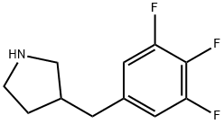 Piperidine, 3-[(3-bromo-2-thienyl)methyl]- structure