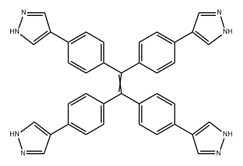 1,1,2,2-四（4-（吡唑-4-基）苯基）乙烯CAS号2694866-00-5（MOF/COF配体优势供应，质量保证