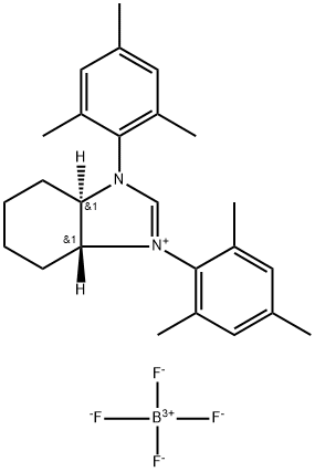 (3aR,7aR)-1,3-二(均三甲苯基)-3a,4,5,6,7,7a-六氢-1H-苯并[d]咪唑-3-鎓 四氟硼酸盐/372517-05-0