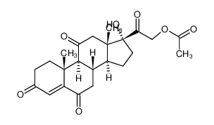 6-Keto Cortisone-21-Acetate赛可锐 现货 质谱代谢 同位素示踪96369-98-1