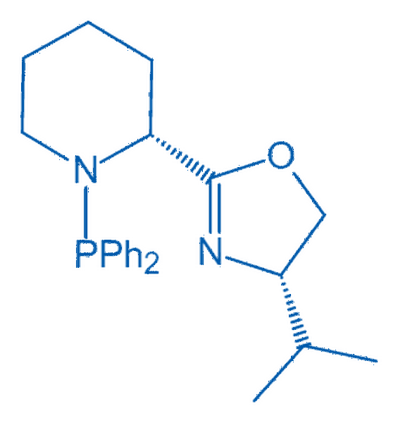 (S)-2-((R)-1-(二苯基膦基)哌啶-2-基)-4-异丙基-4,5-二氢恶唑