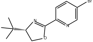 (S)-2-(5-溴吡啶-2-基)-4-(叔丁基)-4,5-二氢恶唑CAS号2757083-26-2(科研试剂/现货供应,质量保证)