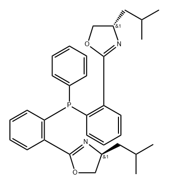(4S,4'S)-2,2'-((苯基膦二基)双(2,1-亚苯基))双(4-异丁基-4,5-二氢恶唑)