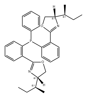 (4S,4'S)-2,2'-((苯基膦二基)双(2,1-亚苯基))双(4-((S)-仲丁基)-4,5-二氢恶唑)