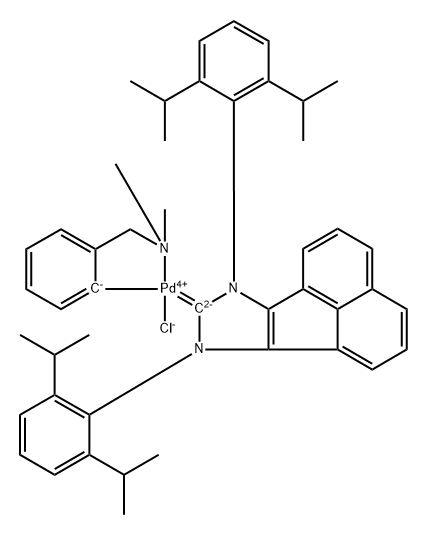 2,6-二异丙基苯基苊并氮杂环卡宾-氯化钯-二甲基苄胺络合物
