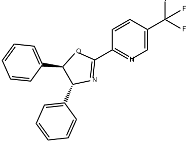 (4R,5R)-4,5-二苯基-2-(5-(三氟甲基)吡啶-2-基)-4,5-二氢恶唑