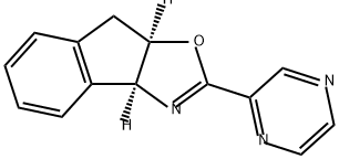 (3aS,8aR)-2-(吡嗪-2-基)-3a,8a-二氢-8H-茚并[1,2-d]恶唑