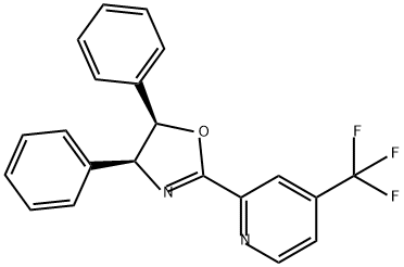 (4S,5R)-4,5-二苯基-2-(4-(三氟甲基)吡啶-2-基)-4,5-二氢噁唑