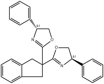 (4R,4'R)-2,2'-(1,3-二氢-2H-茚满-2-亚烷基)双[4,5-二氢-4-苯基噁唑]