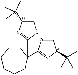 (4R,4'R)-2,2'-(环庚烷-1,1-二基)双(4-叔丁基-4,5-二氢噁唑)