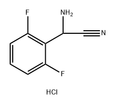 2-氨基-2-(2,6-二氟苯基)乙腈盐酸盐