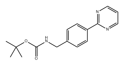 4-(嘧啶-2-基)苄基氨基甲酸叔丁酯