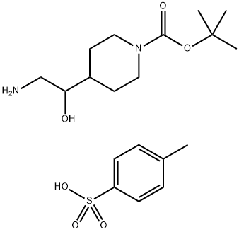 4-(2-氨基-1-羟乙基)哌啶-1-甲酸叔丁酯对甲苯磺酸盐