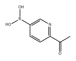 (6-乙酰基吡啶-3-基)硼酸