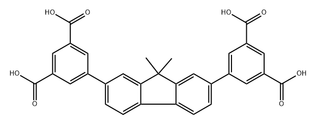 2,7-二(3,5-二羧基苯基)-9,9-二甲基芴CAS号2624370-17-6