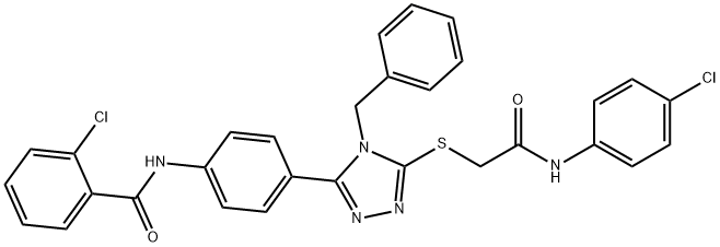 ethyl 4-{[3-(trifluoromethyl)benzoyl]amino}phenylcarbamate structure