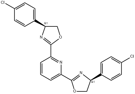 2,6-二((S)-4-(4-氯苯基)-4,5-二氢恶唑-2-基)吡啶/2241347-63-5