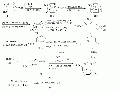 134678-17-4 拉米夫定 cas号134678-17-4分子式,结构式,msds,熔点