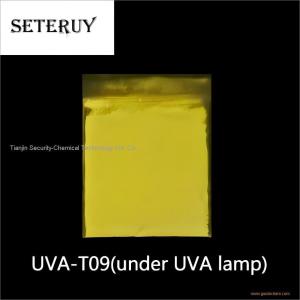 Factory Supply UV Invisible Fluorescent pigment Yellow 558 for security inks (UVA-T09)