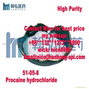 Factory Direct Selling CAS 51-05-8 99% purity Procaine hydrochloride