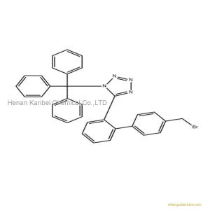 N-(Triphenylmethyl)-5-(4'-bromomethylbiphenyl-2-yl-)tetrazole CAS 124750-51-2