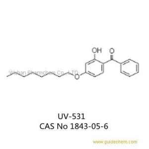 99% Ultraviolet Absorber UV-531 / Octabenzone C21H26O3