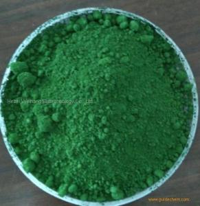 Chrome oxide green.Inorganic pigments.