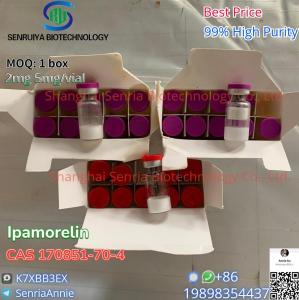 Peptide Intermediates 99% High Purity and Best Price Ipamorelin CAS  170851-70-4 with 100% Safe Customs Clearance 170851-70-4