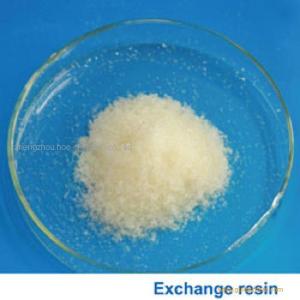 Exchange resin cation