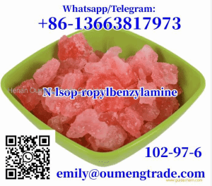 99.99% purity CAS 102-97-6 N-lsop-ropylbenzylamine CAS 102-97-6 China chemical crystal sample 1