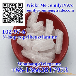 99.99% purity CAS 102-97-6 N-lsop-ropylbenzylamine CAS 102-97-6 China chemical crystal sample 0