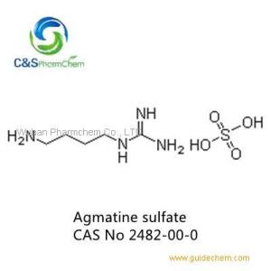 Agmatine sulfate 98% 4-Guanidinobutylamine sulfate salt EINECS 219-617-3