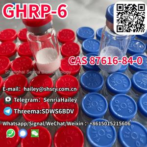 Manufacturer supply GHRP-6 CAS 87616-84-0 100% customs clearance