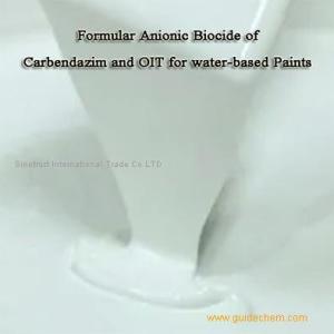 formular anionic biocide of carbendazim and oit for water-based paints