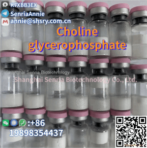 Nutraceuticals best price 99% high purity Pharmaceutical raw materials Choline glycerophosphate CAS 28319-77-9 For the preparation of Antidepressant 2-3 days fast delivery 100% safely pass customs