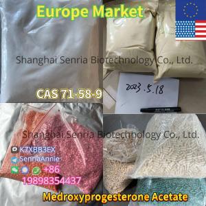 Hot Selling Megestrol Acetate CAS 71-58-9 Best Price 99% High Purity CAS 595-33-5 850-52-2 50-28-2 145-13-1 850-51-5 72432-10-1 203026-35-9 7361-61-7