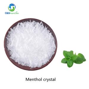 Natural menthol crystal 99.5% EINECS 218-690-9 FEMA 2665