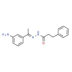 3-PHENYL-PROPIONIC ACID [1-(3-AMINO-PHENYL)-ETHYLIDENE]-HYDRAZIDE